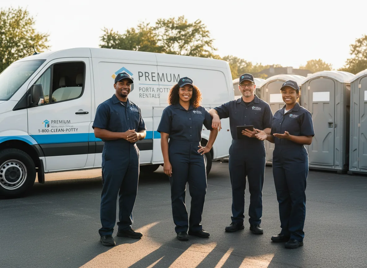 VIP Portable Toilets company in Van Buren, ME